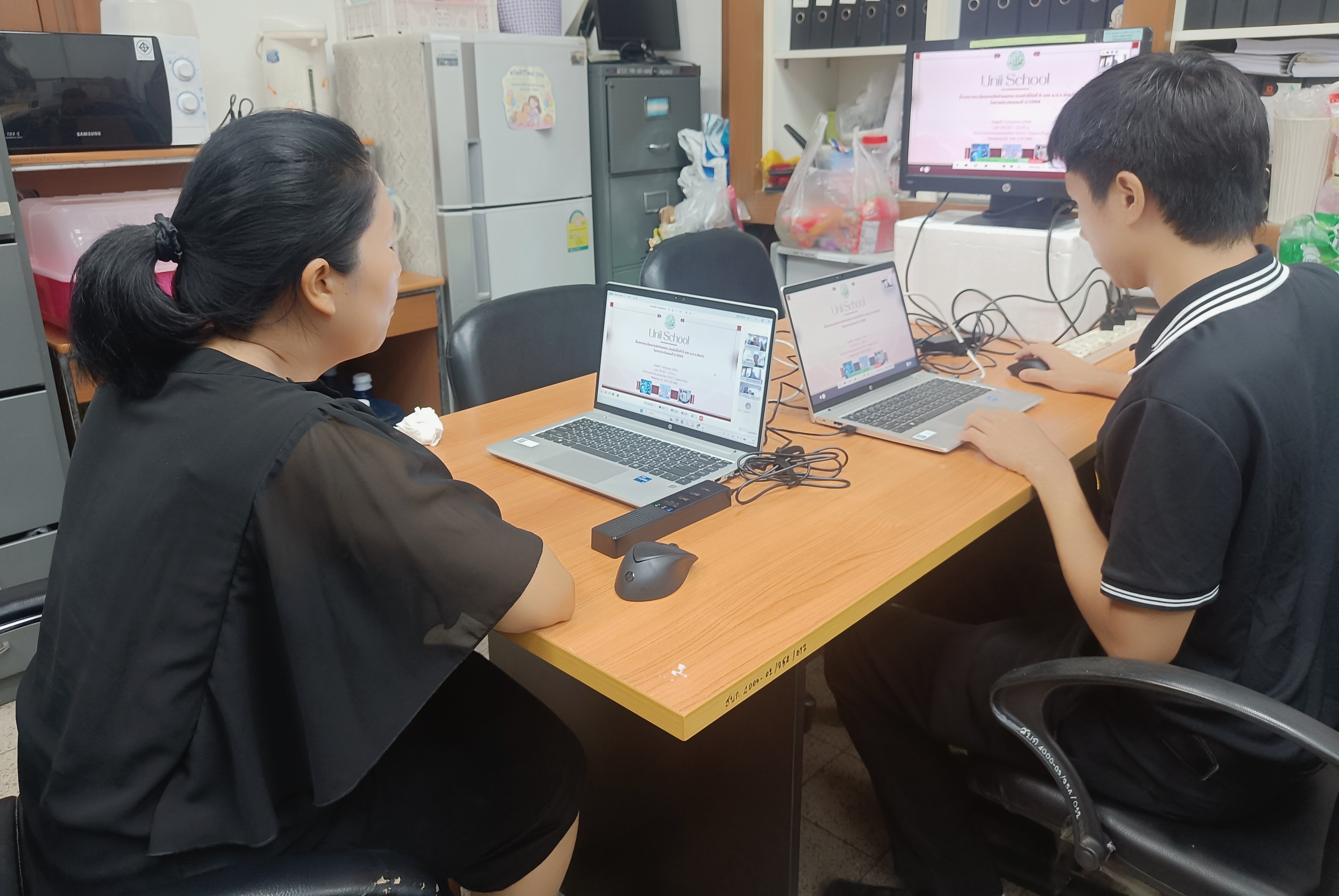 title - Unit School ชี้แจงรายละเอียดของการจัดทำผลงานตามตัวชี้วัดที่ 6 ของ ส.ป.ก. จังหวัด รอบประเมินที่ 2/2569 ผ่านสื่ออิเล็กทรอนิกส์ (ผ่านระบบแอปพลิเคชั่น GDCC Space)